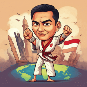 Atlet Bela Diri Indonesia di Dunia