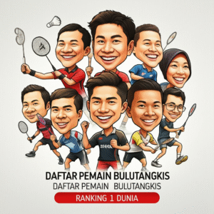 Daftar Pemain Bulutangkis Ranking 1 Dunia
