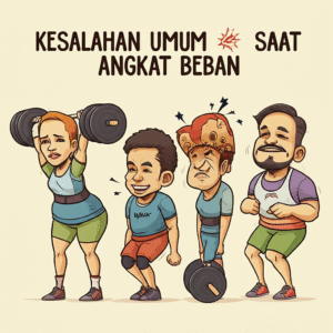 Kesalahan Umum Saat Angkat Beban