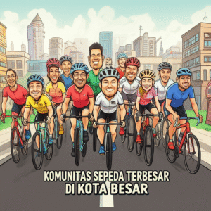 Komunitas Sepeda Terbesar di Kota Besar