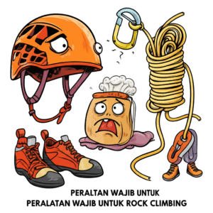 Peralatan Wajib untuk Rock Climbing
