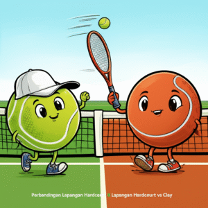 Perbandingan Lapangan Hardcourt vs Clay