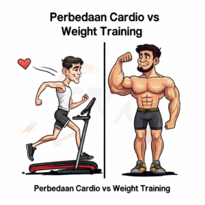 Perbedaan Cardio vs Weight Training