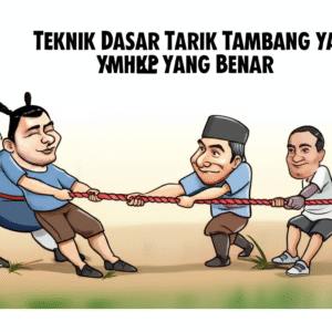 Teknik Dasar Tarik Tambang yang Benar
