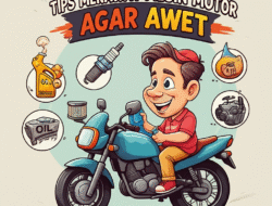Tips Merawat Mesin Motor agar Awet
