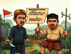 Bentrokan agraria serta peperangan publik adat dalam menjaga tanah