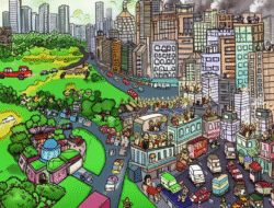 Efek urbanisasi  kepada kawasan serta kualitas hidup publik