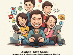 Akibat Alat Sosial  kepada Kelakuan Pelanggan Belia