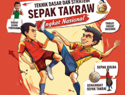 Teknik Dasar dan Strategi Permainan Sepak Takraw Tingkat Nasional
