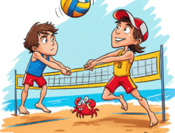 Teknik Dasar dan Taktik Permainan Bola Voli Pantai untuk Pemula