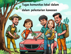 Tugas komunitas lokal dalam pelestarian kawasan