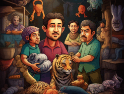 Aksi Perdagangan Binatang Buas Sedang Populer di Pasar Gulita Gelap