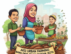 Aksi Urban Farming Bawa Daya tahan Pangan Kota
