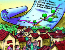 Cetak biru Jalur Tol Terkini Dikenal Menggusur Ribuan Rumah Penduduk
