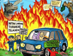 Hutan Lindung Terbakar, Penggerak Meminta Pelacakan Bebas