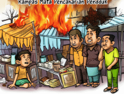 Kebakaran Pasar Konvensional Rampas Mata Pencaharian Penduduk