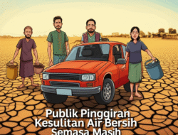 Publik Pinggiran Kesulitan Air Bersih Semasa Masa Gersang