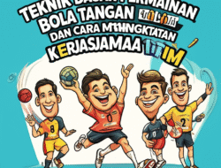 Teknik Dasar Permainan Bola Tangan dan Cara Meningkatkan Kerjasama Tim