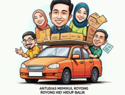 Antusias Memikul Royong Hidup Balik Melalui Aksi Komunitas