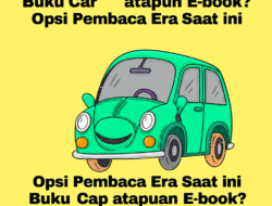 Buku Cap ataupun E-book? Opsi Pembaca Era Saat ini