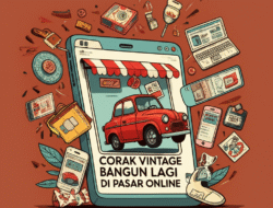 Corak Vintage Bangun Lagi di Pasar Online