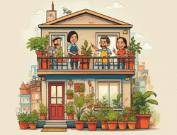 Kian Banyak Penduduk Kota Berlatih Bercocok tanam di Balkon