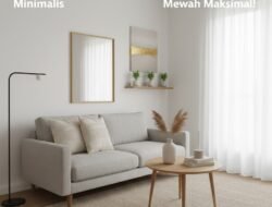 Tips Menata Ruang Tamu Minimalis dengan Budget Terbatas Namun Tetap Terlihat Sangat Mewah