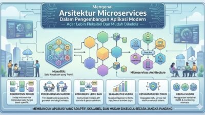 Mengenal Arsitektur Microservices Dalam Pengembangan Aplikasi Modern Agar Lebih Fleksibel Dan Mudah Dikelola