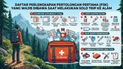 Daftar Perlengkapan Pertolongan Pertama (P3K) yang Wajib Dibawa Saat Melakukan Solo Trip ke Alam