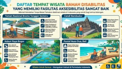 Daftar Tempat Wisata Ramah Disabilitas Yang Memiliki Fasilitas Aksesibilitas Sangat Baik