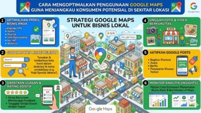Cara Mengoptimalkan Penggunaan Google Maps Guna Menjangkau Konsumen Potensial Di Sekitar Lokasi