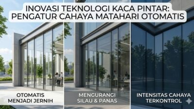 Inovasi Teknologi Kaca Pintar Yang Mampu Mengatur Intensitas Cahaya Matahari Secara Otomatis