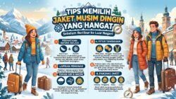 Tips Memilih Jaket Musim Dingin Yang Hangat Sebelum Pergi Berlibur Ke Luar